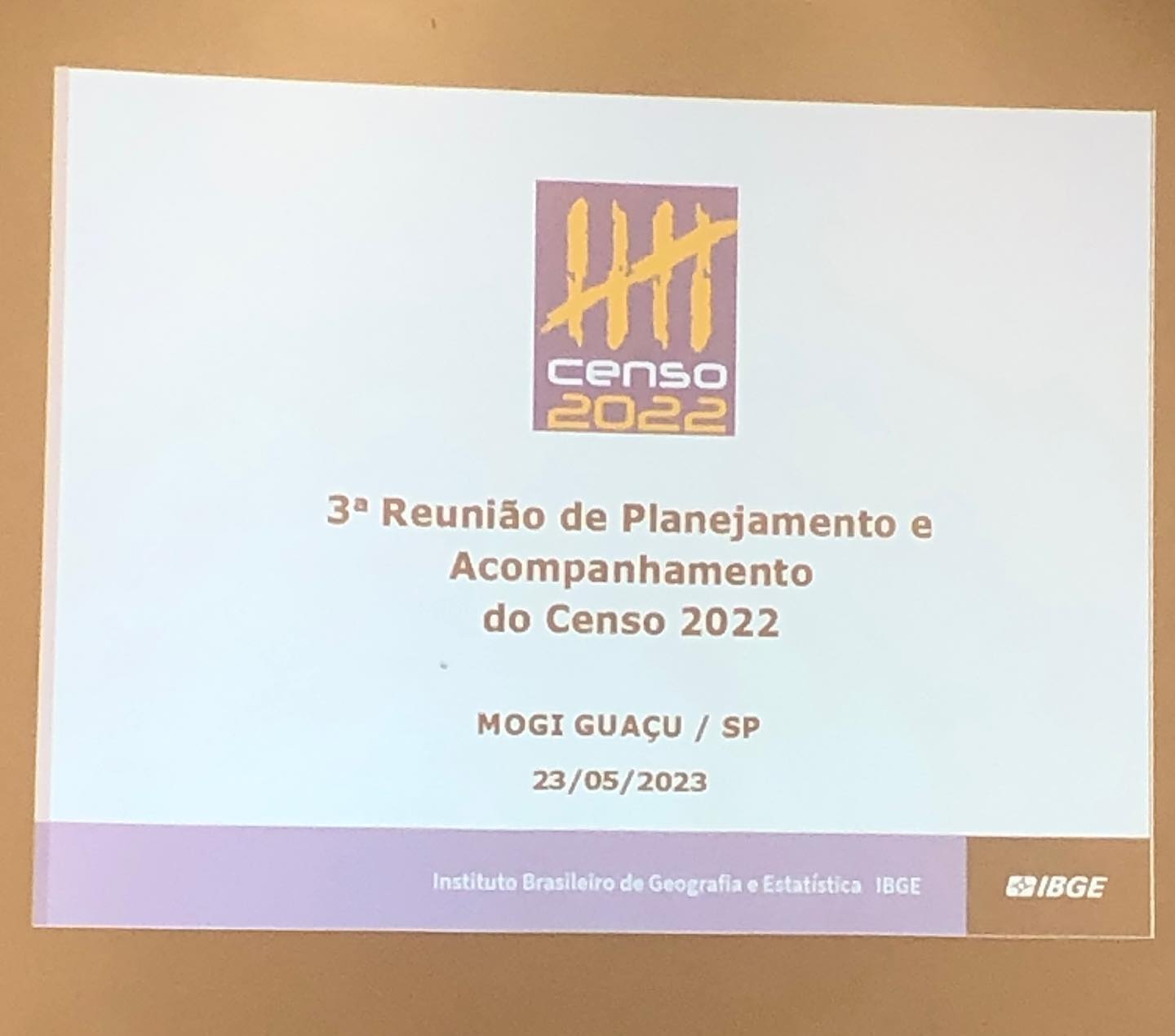 Reuniao de planejamento e acompanhamento censo 2022-aearmg