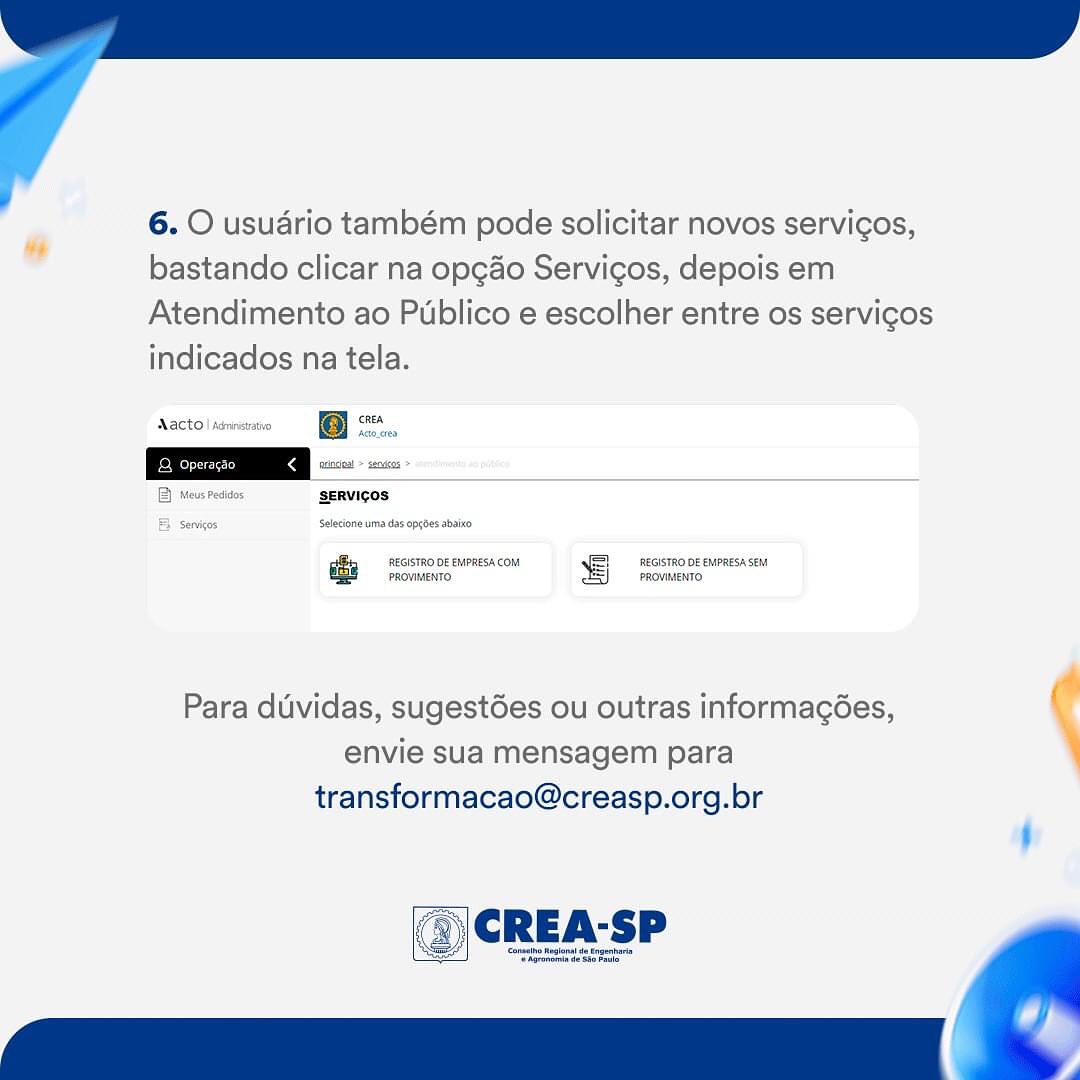 7 repost crea sp - novos servicos digitais - aearmg