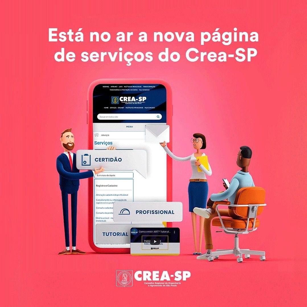 1 Repost @creasaopaulo O Crea-SP segue entregando