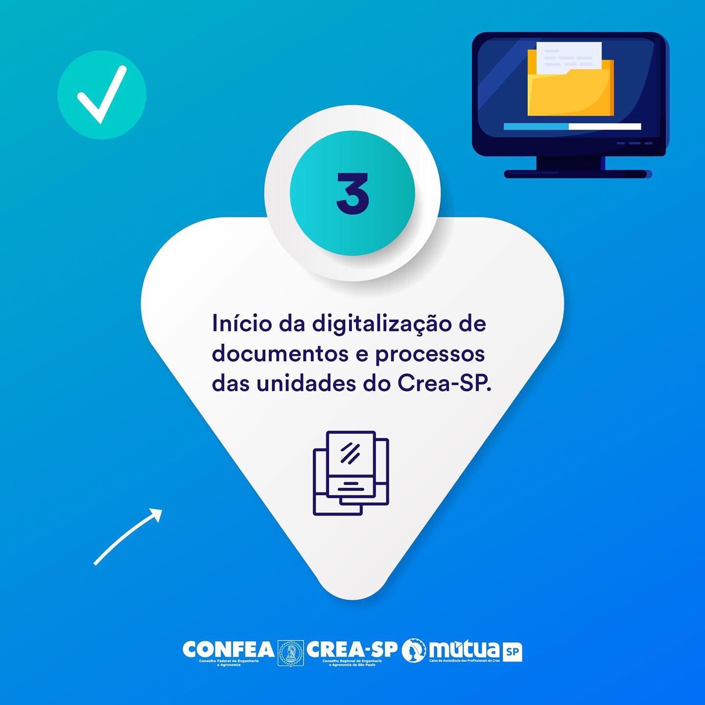 4 Repost @creasaopaulo O Crea-SP está ainda mais digital!