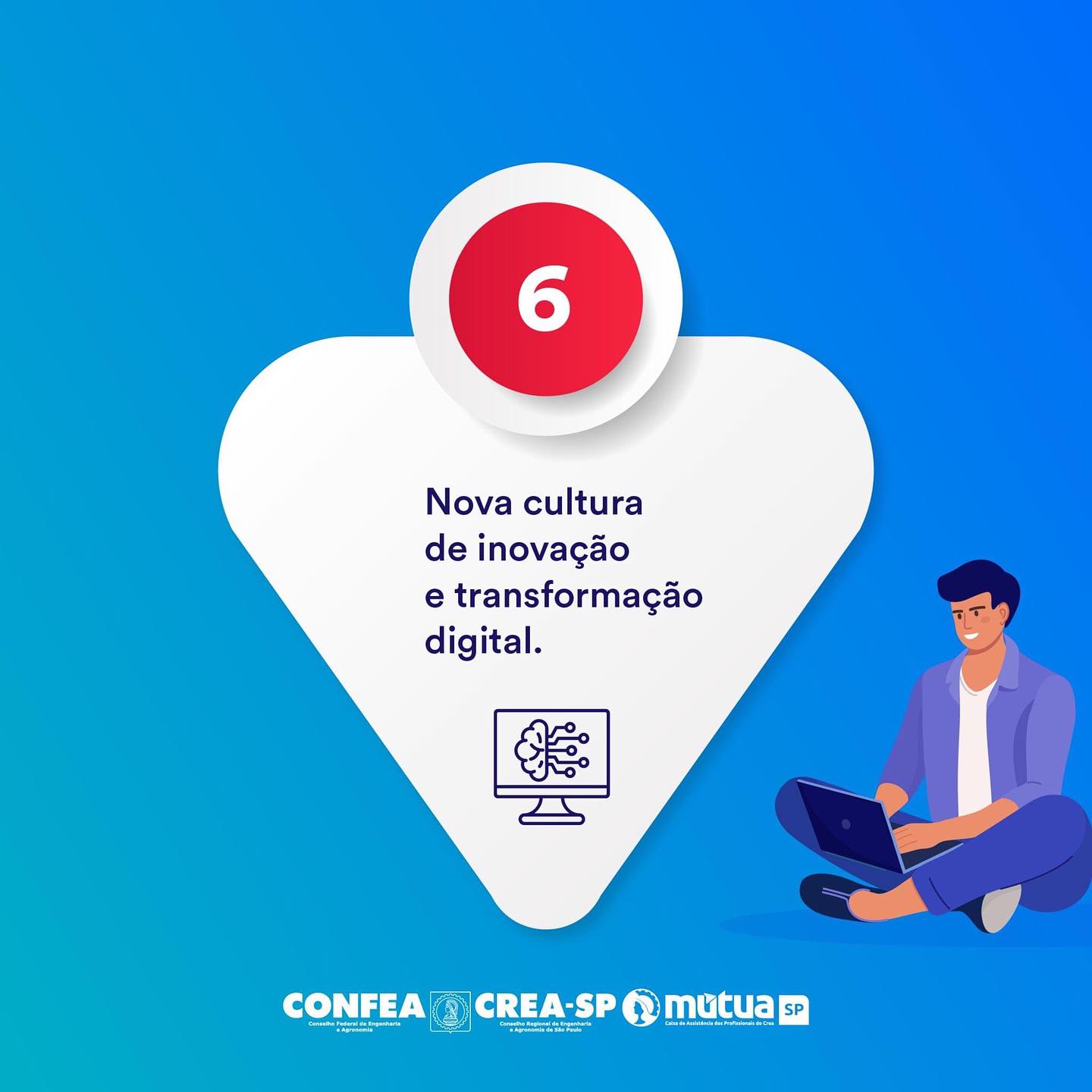7 Repost @creasaopaulo O Crea-SP está ainda mais digital!