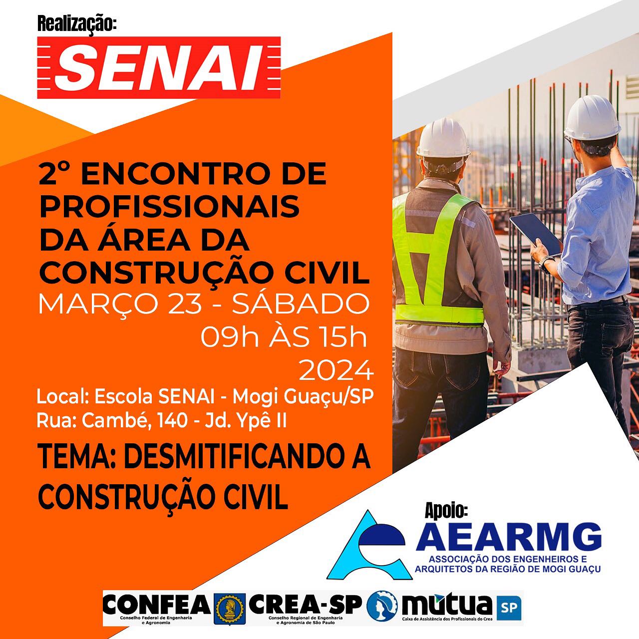 1 Vem ai !!!!! Mais uma ótima oportunidade para todo profissional de Mogi Guaçu e região. #senai
