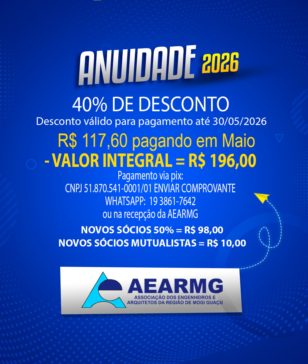 ANUIDADE--MAIO